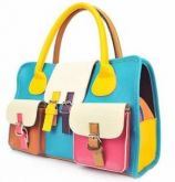 Bolsa Color Blocking